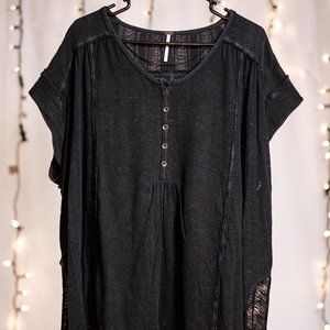 Free People Black Tunic